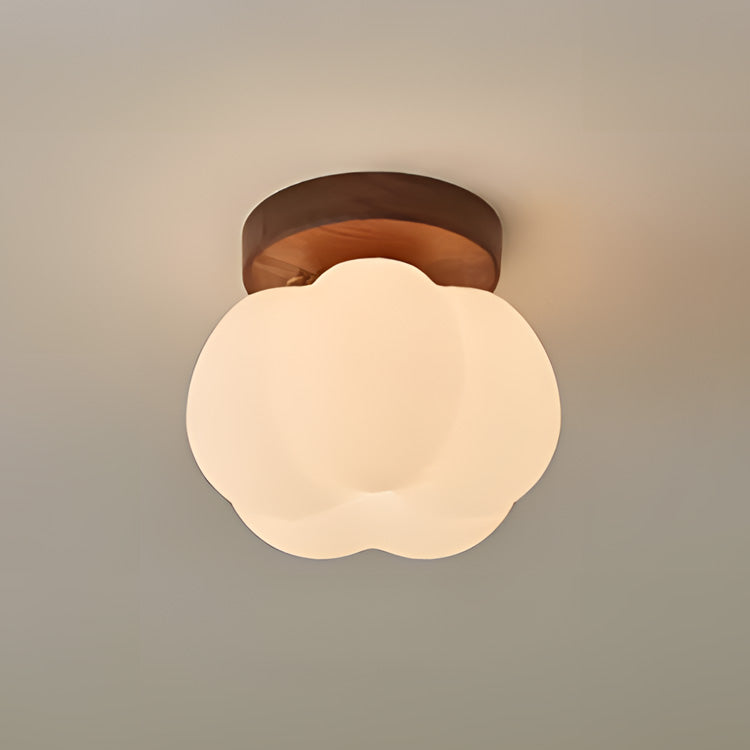 Lampe Plafonnier Pumpkin – Design Unique en Forme de Citrouille, Eclairage LED