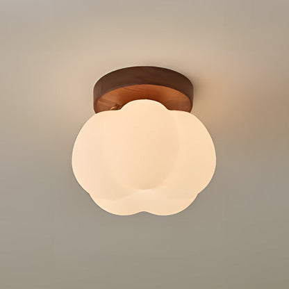 Lampe Plafonnier Pumpkin – Design Unique en Forme de Citrouille, Eclairage LED
