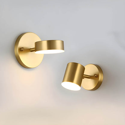 Applique Murale LED Nordic Copper - Lampe Moderne en Fer et Cuivre