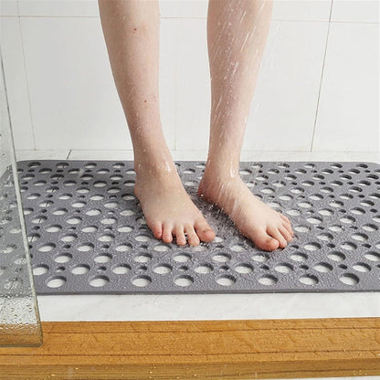Tapis de Douche Antidérapant avec Ventouses - Sécurité et Hygiène