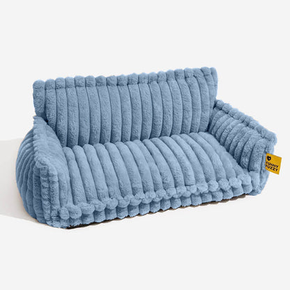 Lit Orthopédique pour Chien CaniSofa – Soutien Articulaire, Housse Lavable, Repose-Tête Confortable