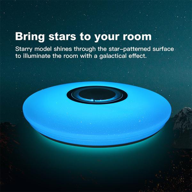 Plafonnier Smart Modern RGB - Éclairage Dynamique et Multicolore avec Contrôle Smartphone