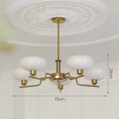 Lampe Plafonnier Bauhaus Médiéval – Lustre Élégant au Design Moderne et Rétro Nordique