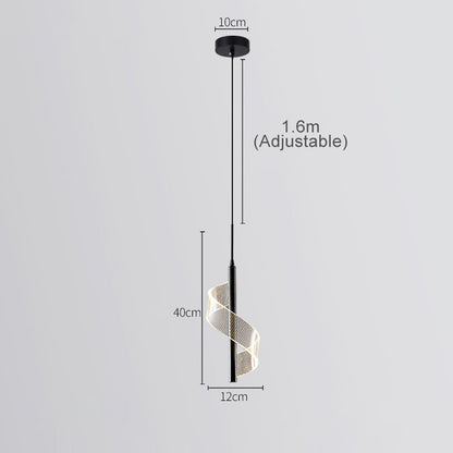 Suspension LED Moderne en Métal - Éclairage Contemporain Écoénergétique