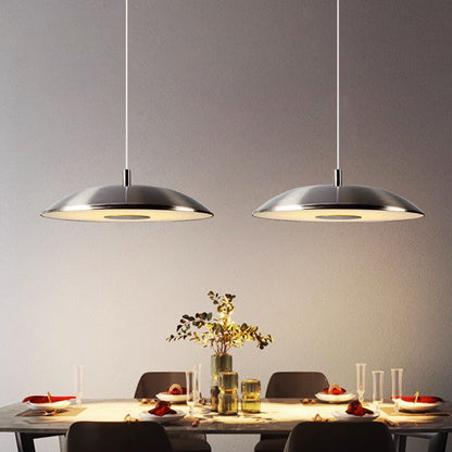 Lampe Suspended LED Design Nordic Moderne – Éclairage Élégant en Fer et Nickel