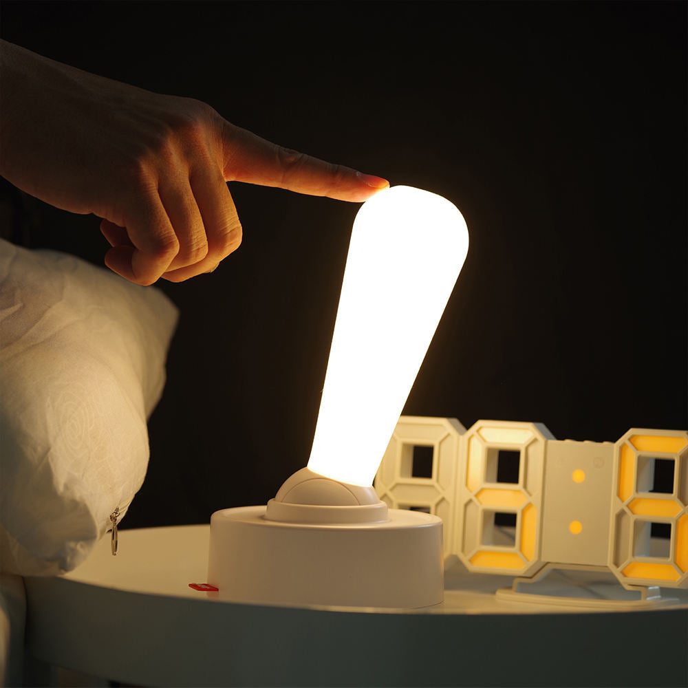 Lampe de Table à Commutateur Rétro - Design Minimaliste et Pratique avec Fonctionnement à LED