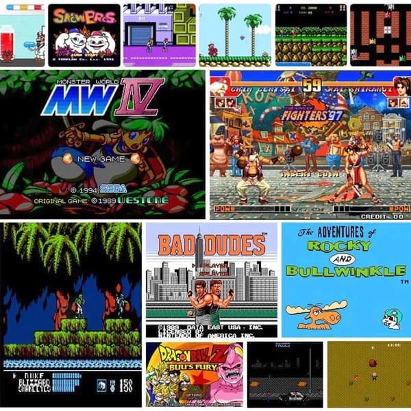 Console Retro Infinity Ultra – Plus de 40 000 Jeux Classiques, Connexion HDMI, Manettes Sans Fil Incluses