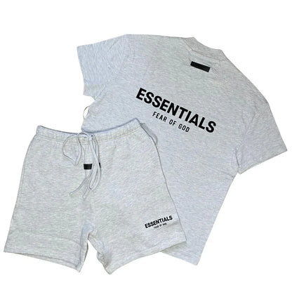 Ensemble T-shirt et short Fear of God Essentials – Coupe oversize unisexe
