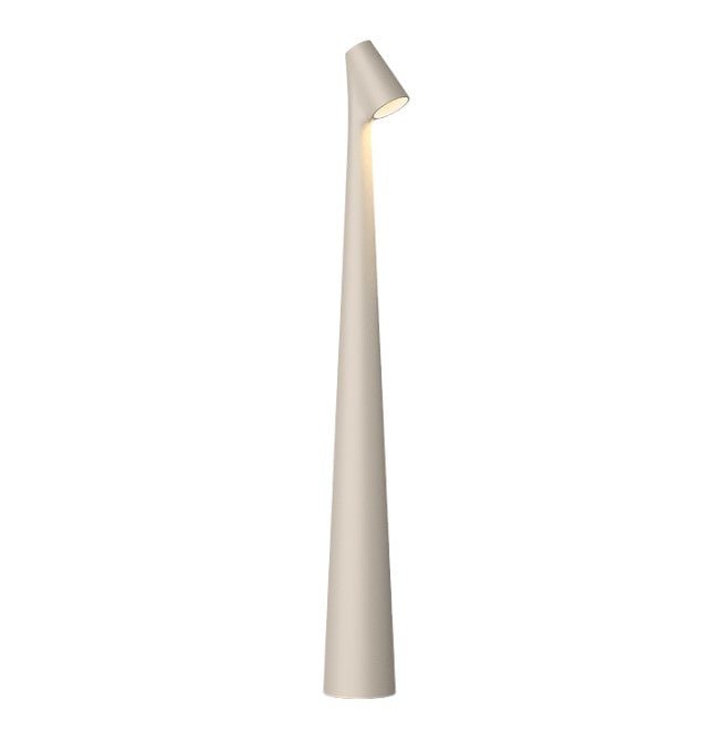 Lampe de Table Rechargeable - Design Élégant en Aluminium avec 3 Niveaux d'Intensité, Disponible en Plusieurs Couleurs