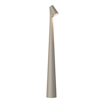 Lampe de Table Rechargeable - Design Élégant en Aluminium avec 3 Niveaux d'Intensité, Disponible en Plusieurs Couleurs