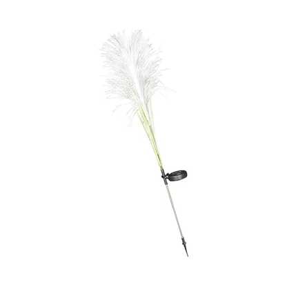 Lampe Solaire Extérieure en Roseau Fibre LED - Éclairage Écologique pour Jardin et Terrasse