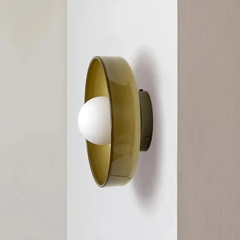 Plafonnier en Verre Simple - Éclairage Élégant pour Chaque Espace