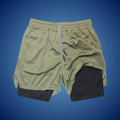 Short de Sport Homme FlexStride – Respirant et Conçu pour la Performance