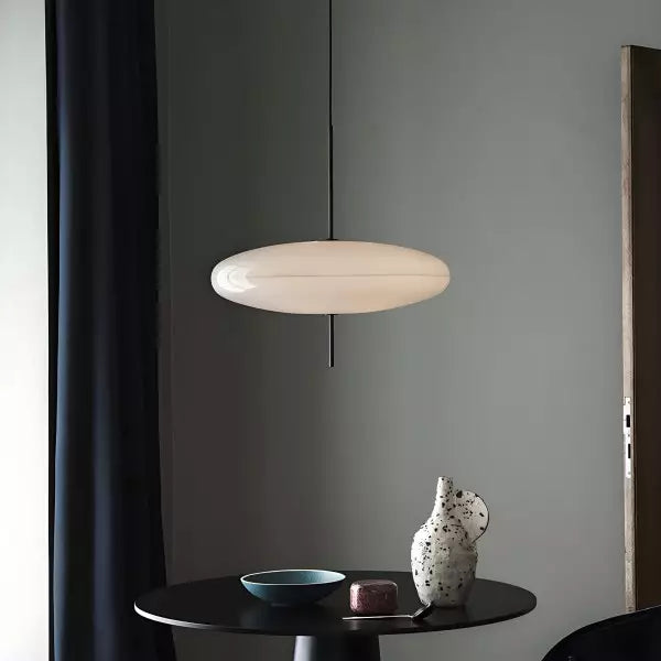 Suspension Moderne en Métal et Acrylique - Lampe Écologique LED Design Minimaliste