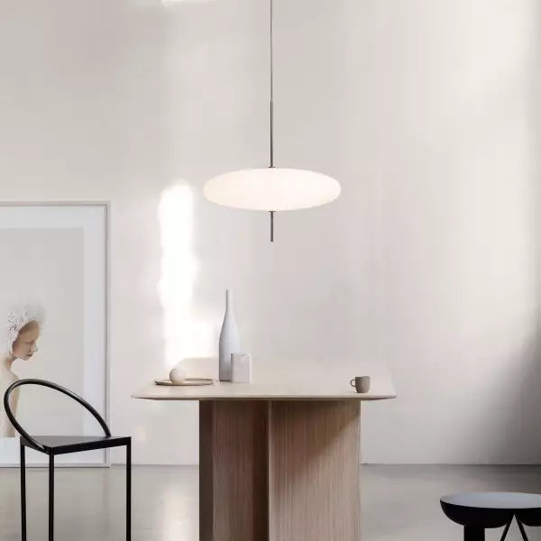 Suspension Moderne en Métal et Acrylique - Lampe Écologique LED Design Minimaliste
