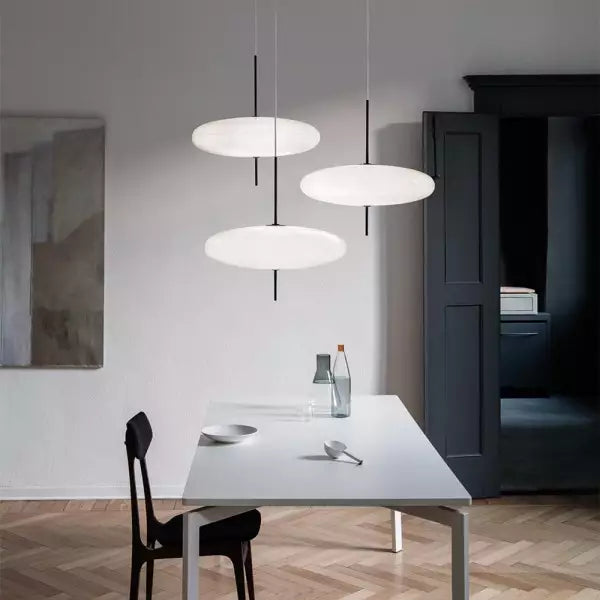 Suspension Moderne en Métal et Acrylique - Lampe Écologique LED Design Minimaliste