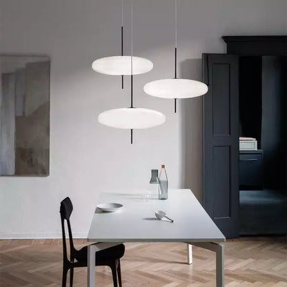 Suspension Moderne en Métal et Acrylique - Lampe Écologique LED Design Minimaliste