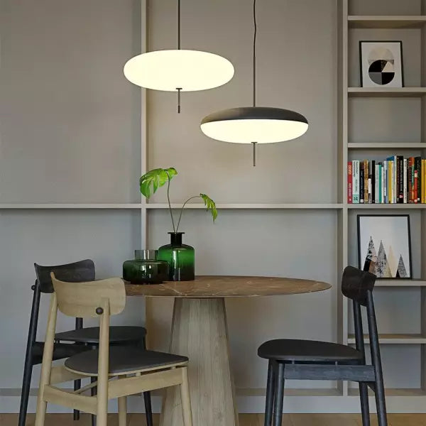 Suspension Moderne en Métal et Acrylique - Lampe Écologique LED Design Minimaliste