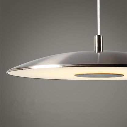 Lampe Suspended LED Design Nordic Moderne – Éclairage Élégant en Fer et Nickel