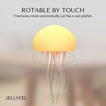 JellyBeat | Lampe à méduse dansante LED colorée et intelligente
