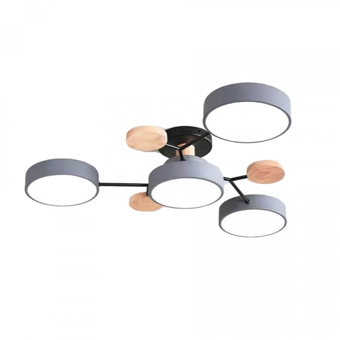 Lampe de plafond LED Nordic Branched Disc - Élégance et chaleur dans votre intérieur
