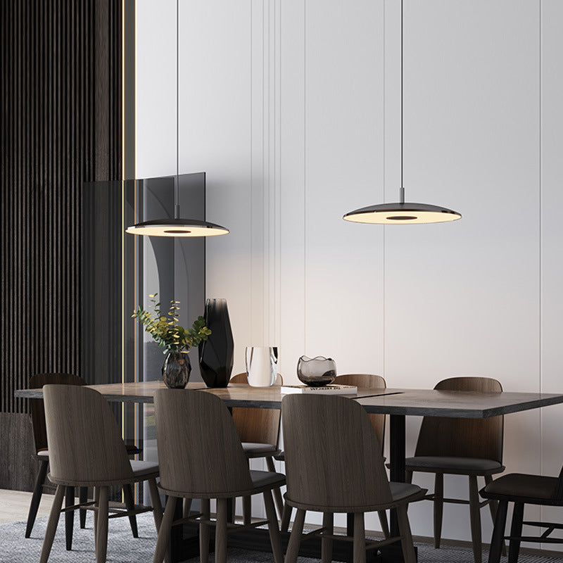 Lampe Suspended LED Design Nordic Moderne – Éclairage Élégant en Fer et Nickel