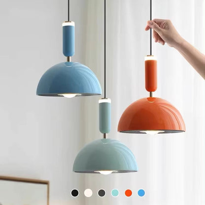 Suspension LED Nordic Macaron - Lampe Moderne en Aluminium et Acrylique