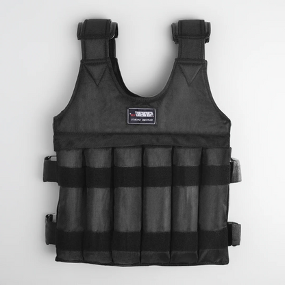 Gilet lesté ajustable 50 kg pour musculation et entraînement intensif – PowerVest Pro