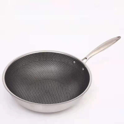 Poêle Antiadhésive en Acier Inoxydable CuisinePro – Cuisson Parfaite et Facile
