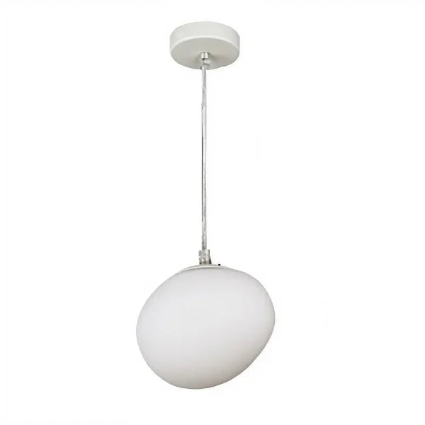Suspension Nado en Verre Satiné – Design Minimaliste, Lumière Douce, Différents Tailles