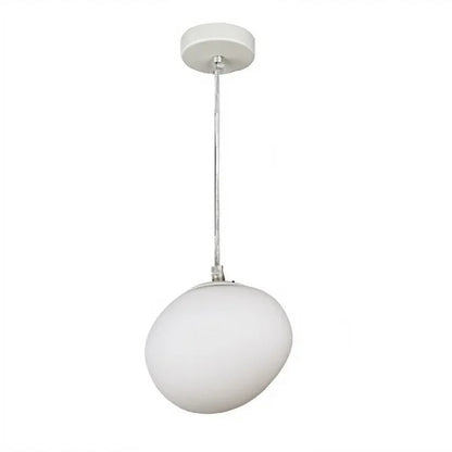 Suspension Nado en Verre Satiné – Design Minimaliste, Lumière Douce, Différents Tailles