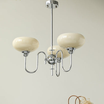 Chandelier Luxe en Verre et Métal – Élégance et Raffinement pour Votre Intérieur