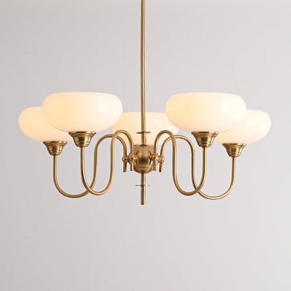 Chandelier Luxe en Verre et Métal – Élégance et Raffinement pour Votre Intérieur