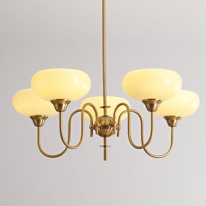 Chandelier Luxe en Verre et Métal – Élégance et Raffinement pour Votre Intérieur