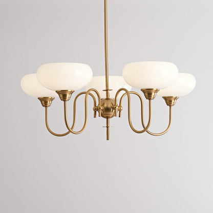Chandelier Luxe en Verre et Métal – Élégance et Raffinement pour Votre Intérieur