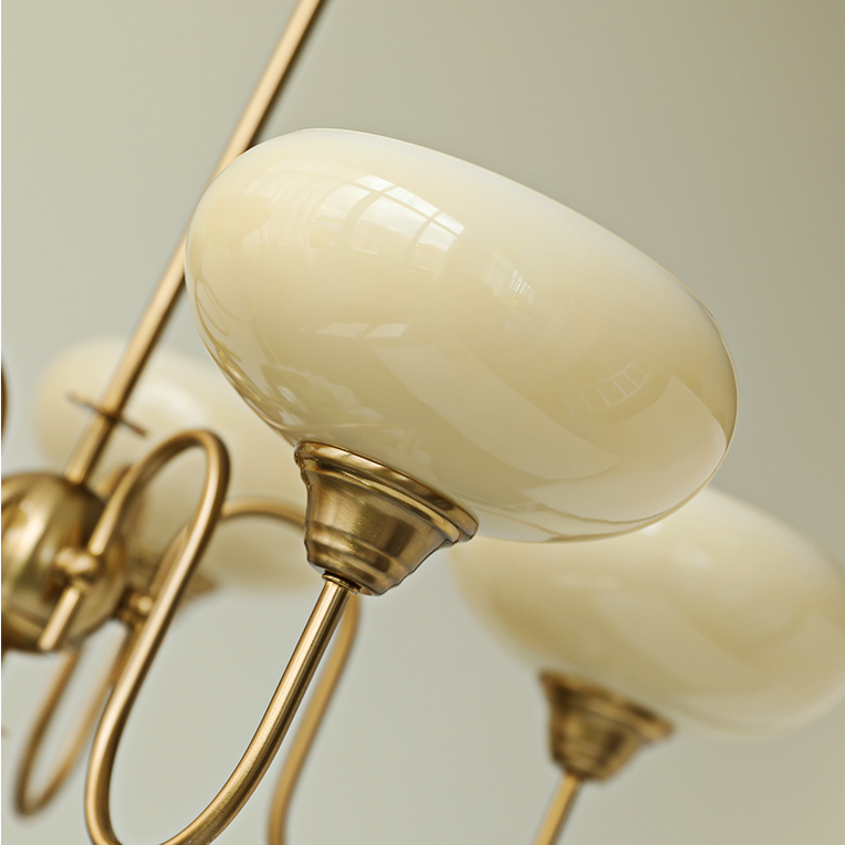 Chandelier Luxe en Verre et Métal – Élégance et Raffinement pour Votre Intérieur