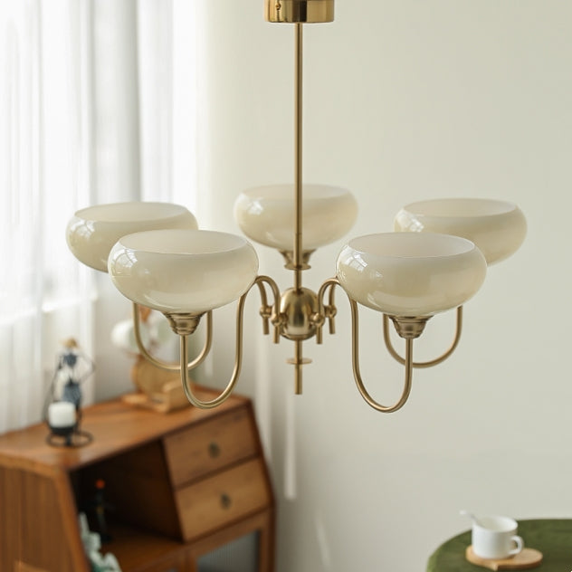 Chandelier Luxe en Verre et Métal – Élégance et Raffinement pour Votre Intérieur