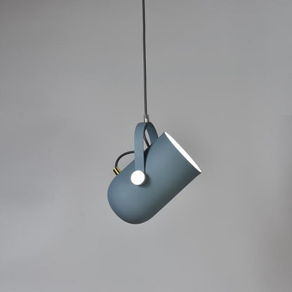 Suspension Moderne Nordique en Forme de Goutte d'Angle – Lampe Pendante Métallique pour Salon & Café