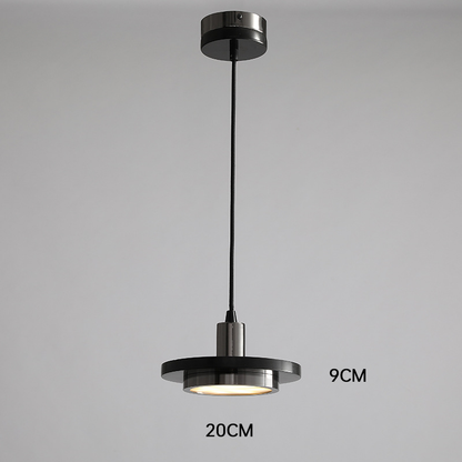 Suspension Moderne en Marbre - Lampe LED Élégante et Minimaliste