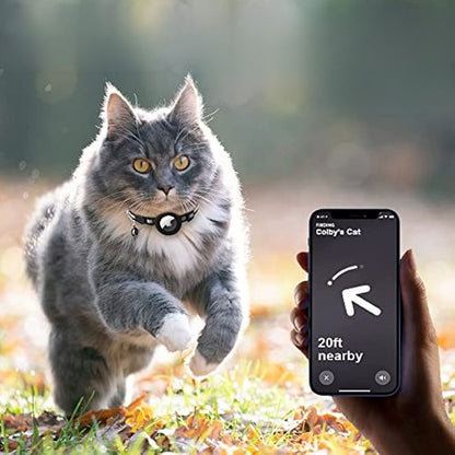 Collier GPS Réfléchissant pour Chat – Sécurité Nocturne avec Fermeture Sécurisée
