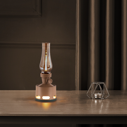 Lampe Vintage LED – Lampe à pétrole rétro avec technologie LED moderne