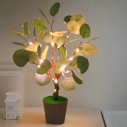 Lampe de Nuit LED Branches de Noël avec USB – Éclairage Doux et Élégant
