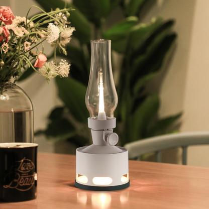 Lampe Vintage LED – Lampe à pétrole rétro avec technologie LED moderne