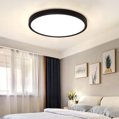 Plafonnier LED Ultra-Mince et Étanche – Éclairage Moderne et Pratique pour Salle de Bain
