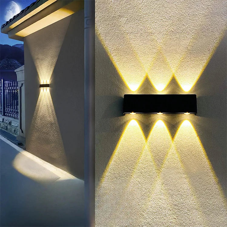 Lumières Solaires Extérieures Up Down – Éclairage Écologique pour Jardin et Terrasse