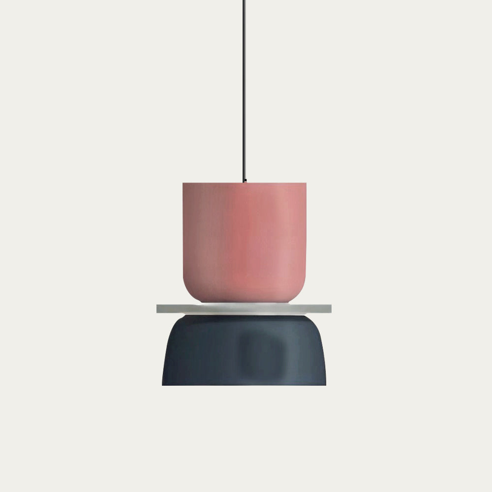 Suspension Moderne en Acrylique – Design Coloré avec Éclat Nordique