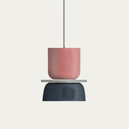 Suspension Moderne en Acrylique – Design Coloré avec Éclat Nordique