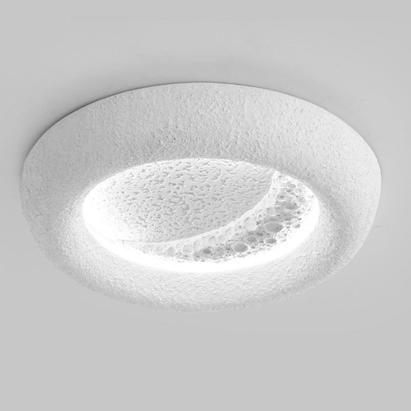 Lampe Murale Moderne Luxe Circulaire en Résine - Éclairage Élégant pour Hôtel et Salon