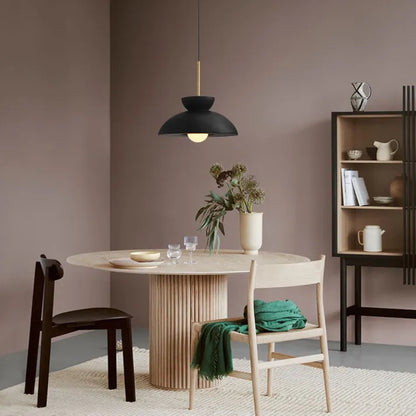 Lampe Pendante Nordic Simple Augustus – Design Minimaliste en Métal et Résine