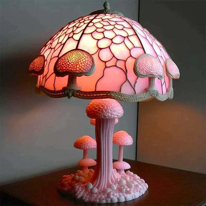 Magnifique lampe en vitrail apaisante